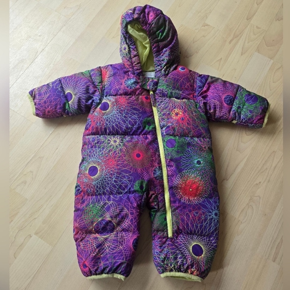 Columbia Snuggly Bunny Bunting Snowsuit Baby 6 Months